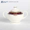 En stock En vrac Nouvelle ossature en porcelaine royale Set de café en céramique de 15 pièces